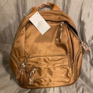 Bronze backpack